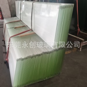 藝術玻璃隔斷安裝 家用浴室隔斷超白長虹玻璃多尺寸壓花玻璃