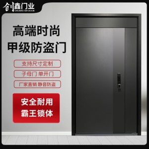 成都廠家甲級(jí)鋼制十公分入戶家用防盜門出租房門