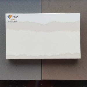 純白石英石臺(tái)面板魚(yú)肚白石英石板材批發(fā)廚房浴室單色石英石