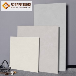 微水泥肌膚釉瓷磚奶油白柔光磚800x800衛(wèi)生間墻磚侘寂風地板磚