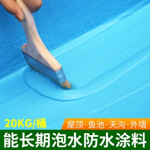 魚池衛(wèi)生間防水涂料膠js水池泳池K11廁所浴室陽臺補漏材料 防水漆